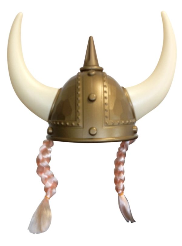 casque viking avec tresses adulte 225200 1