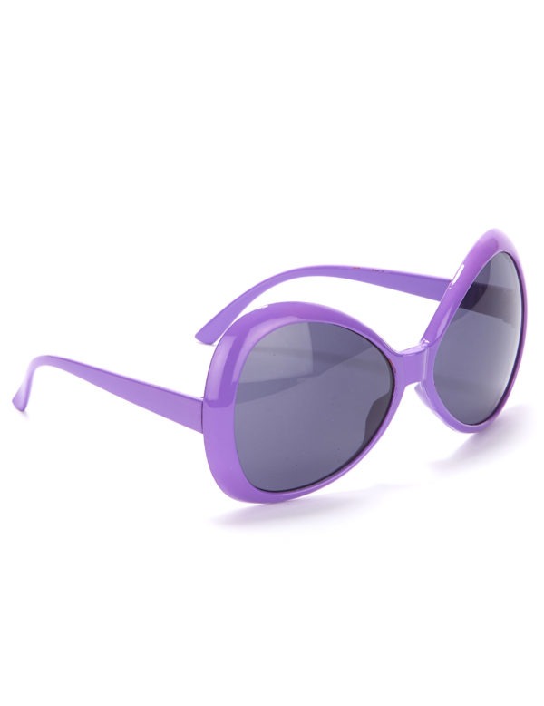lunettes disco adulte violet 237419